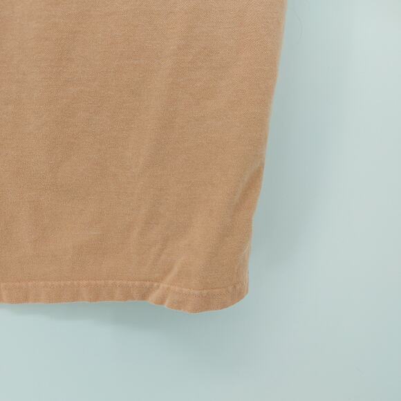 Banana Republic Orange Polo Shirt Mens Logo Mammoth Sz Small - Picture 13 of 16